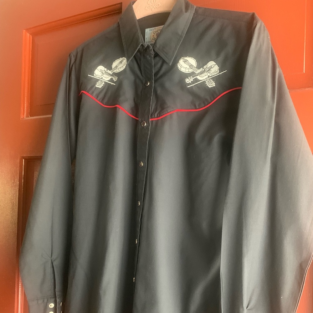 🐝 Country Charmers Western Long Sleeve Button Down Shirt